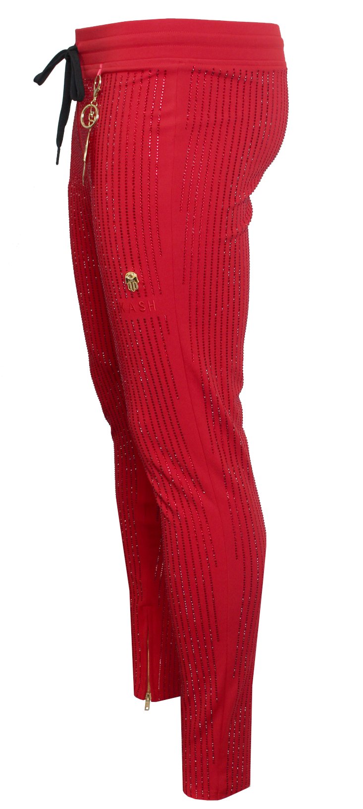 Kash Men's Diamond Pants in red – view 2 of 5