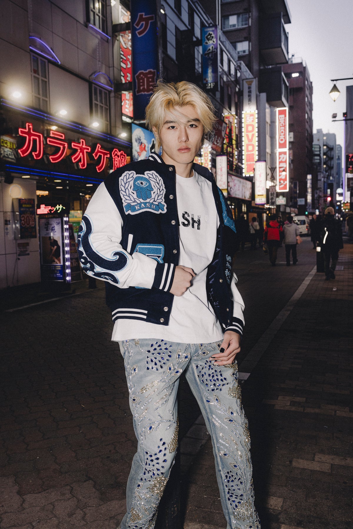 KASH COUTURE DIAMOND SKINNY DENIM