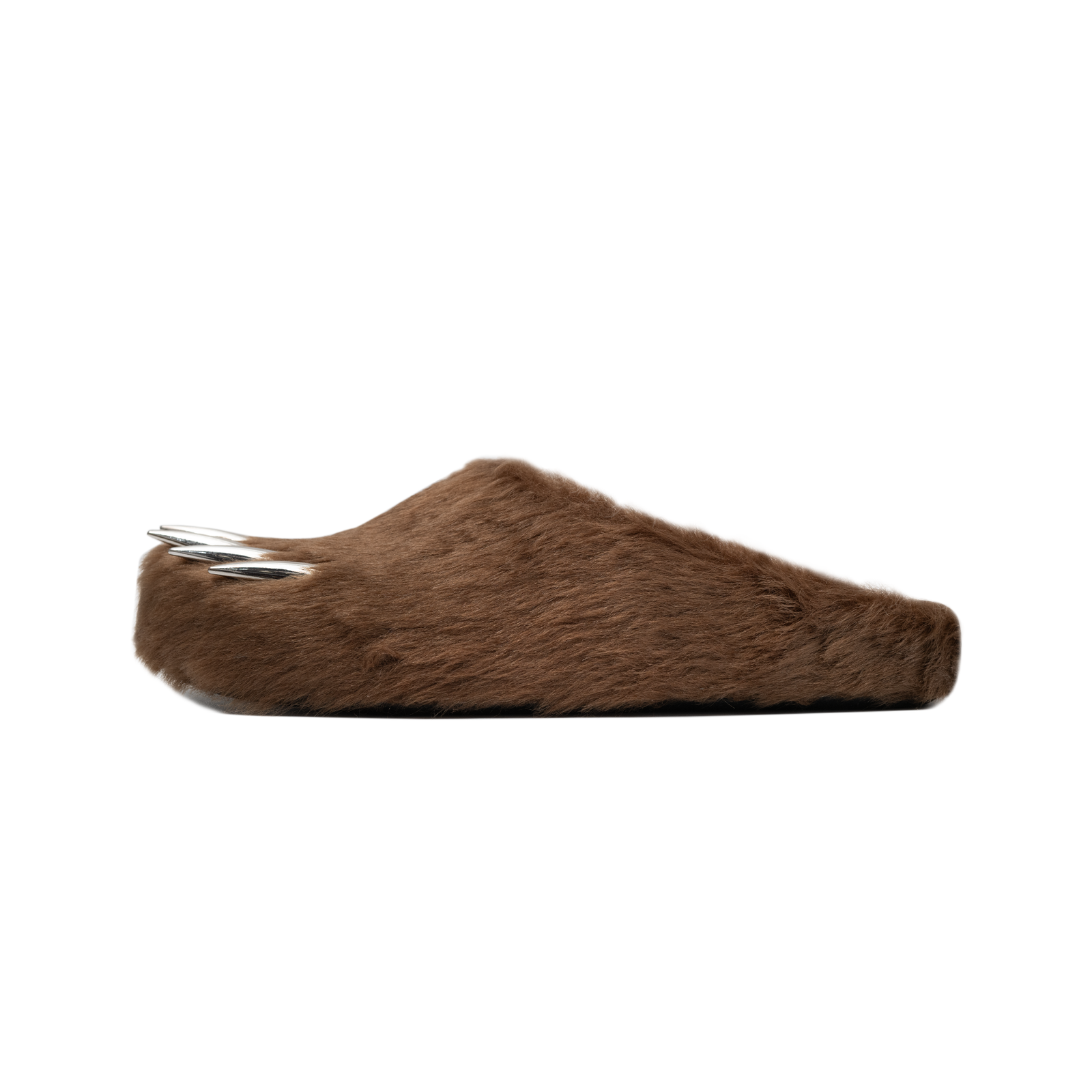 Bravest Studios Bear Claw Mules in brown, other side