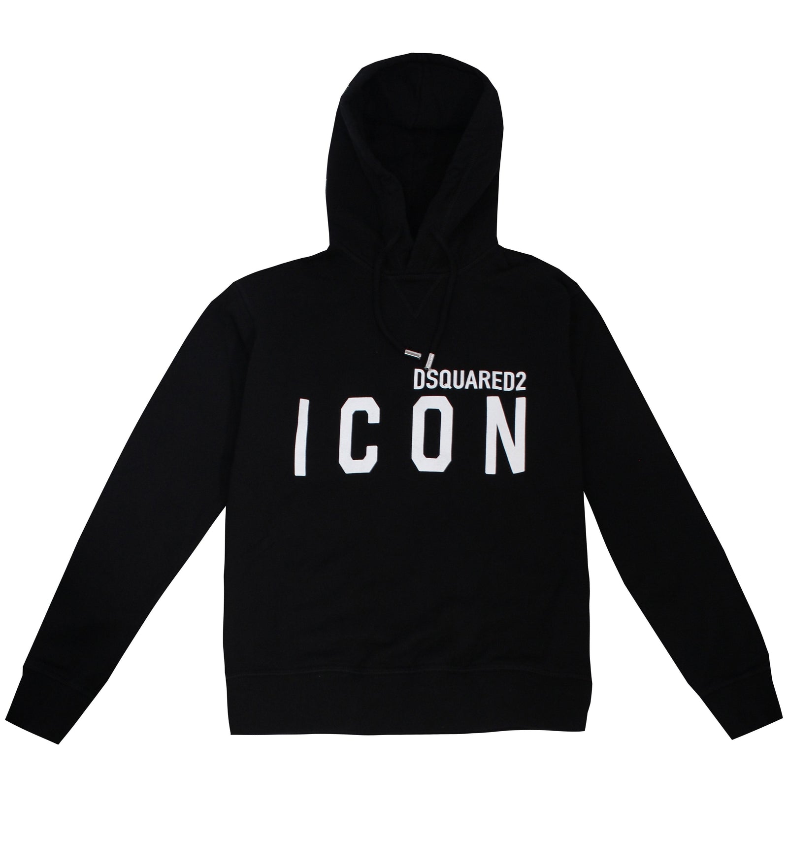 DSQUARED2 Icon Hooded Sweatshirt in black – view 1 of 3