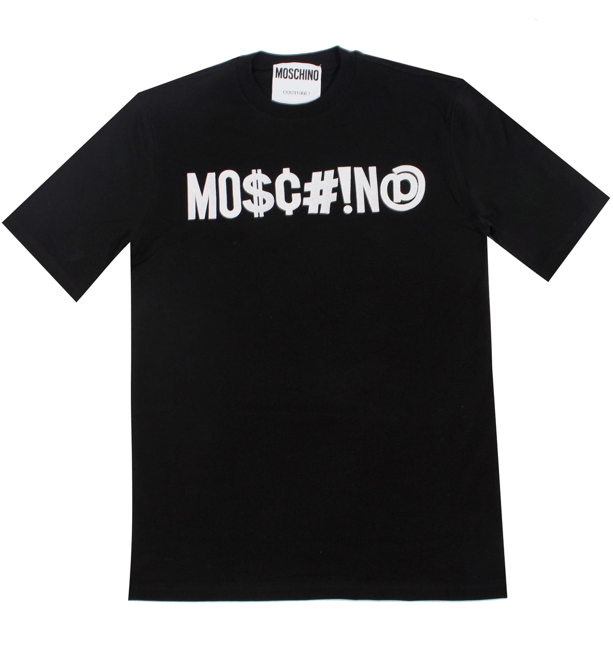 M0$c#!n@ Embroidered Tee - Black