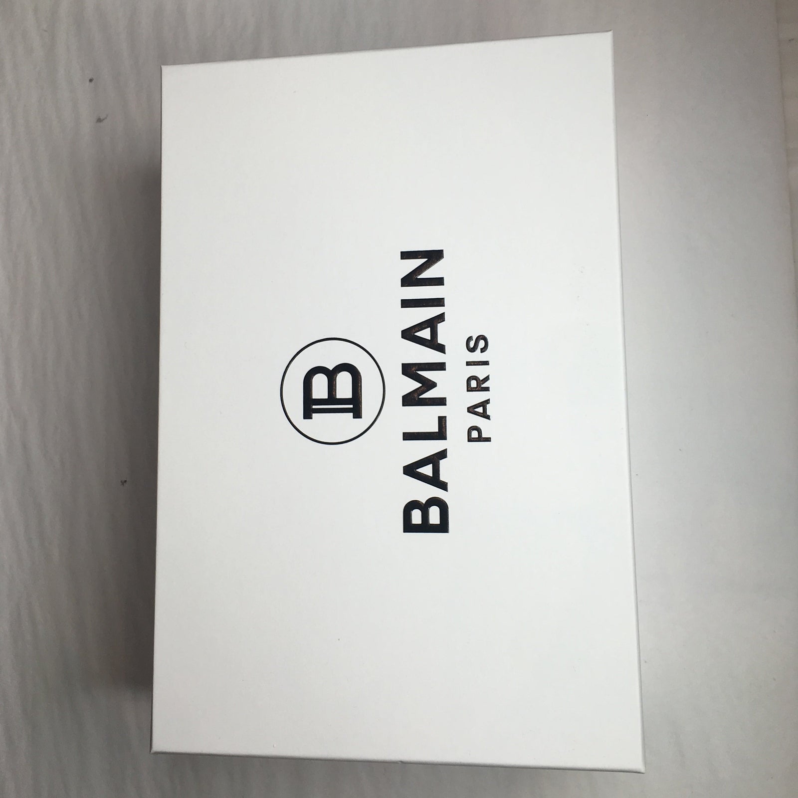 Balmain Kids Allover Monogram Print Slides in white – view 4 of 4