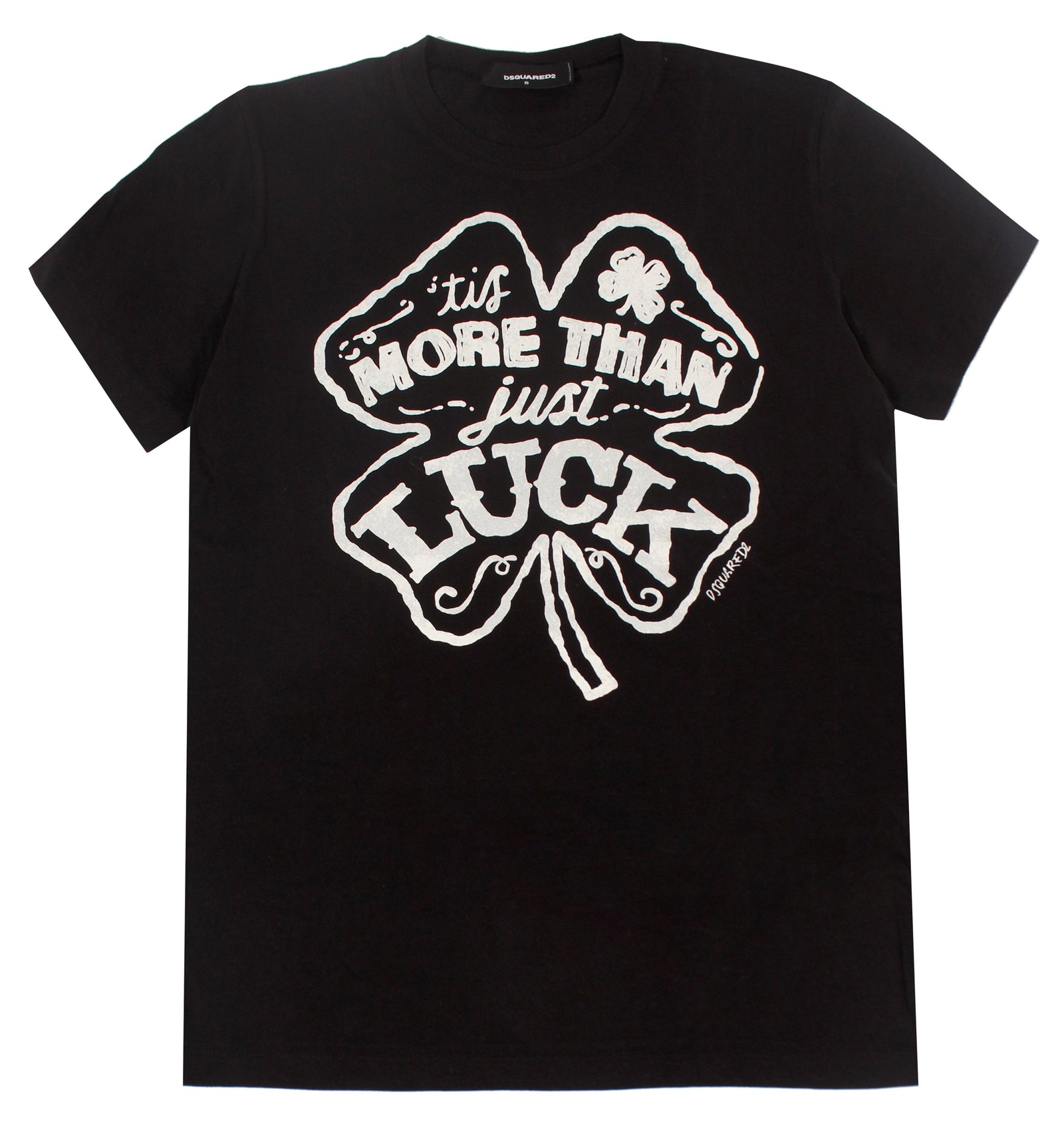 DSQUARED2 More Than Just Luck Tee in black – view 1 of 2