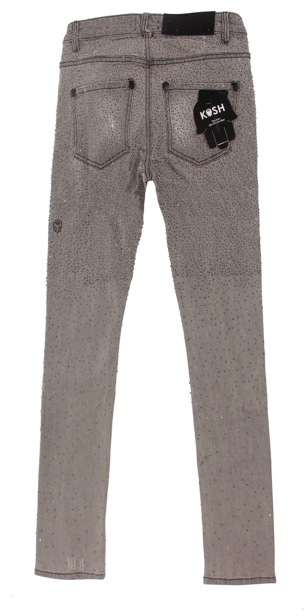 Kash Diamond Denim - Grey