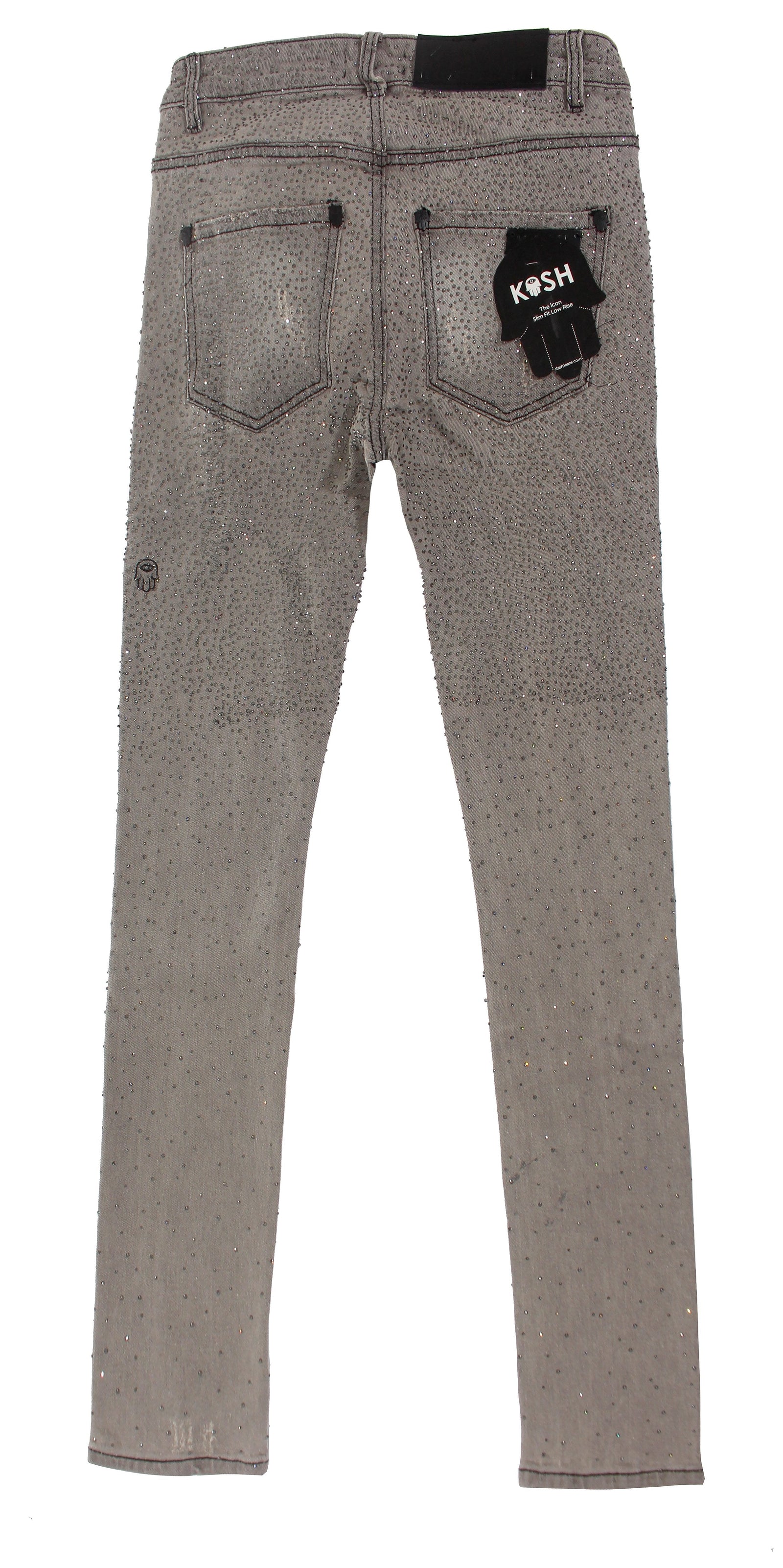 Kash Diamond Denim in grey – view 13 of 13
