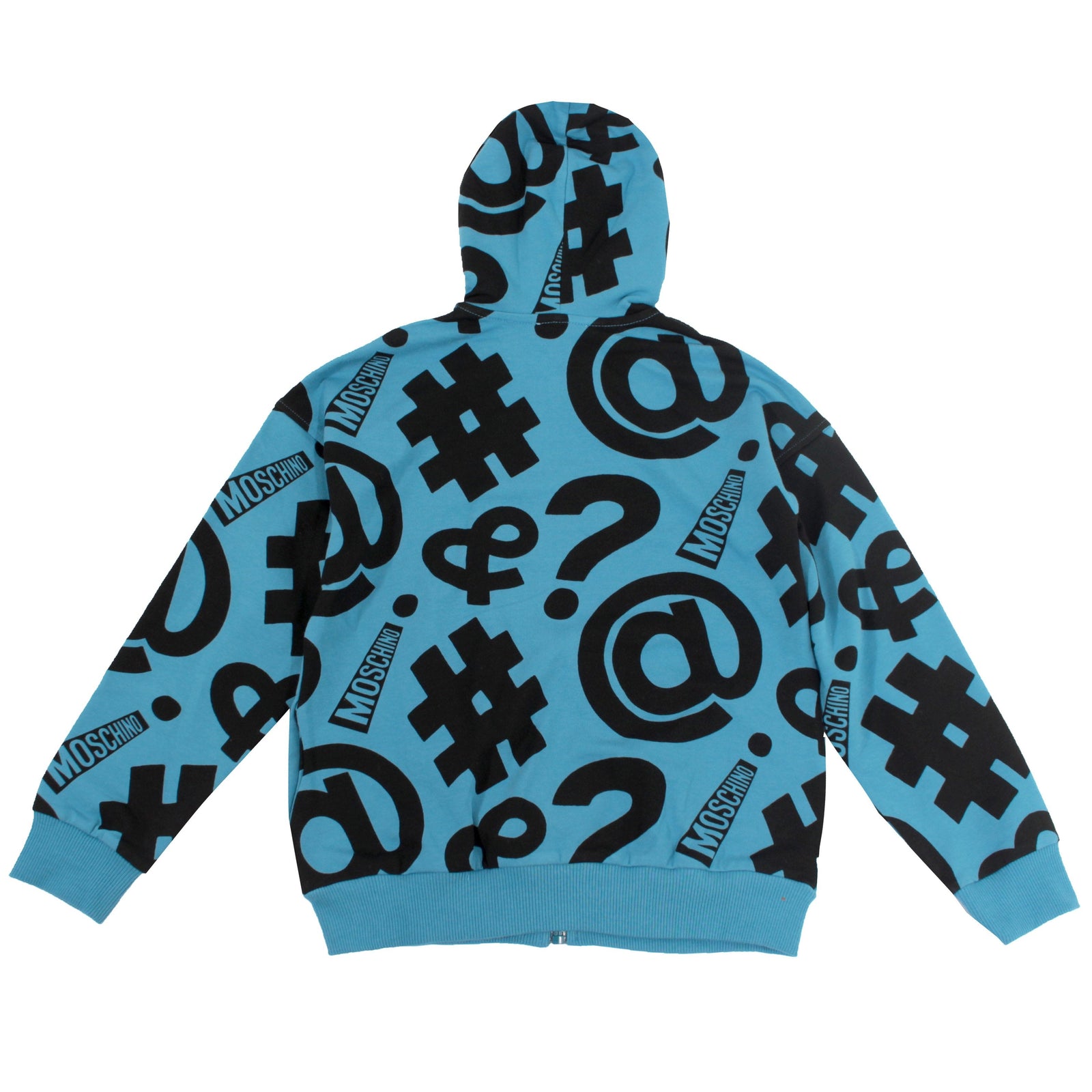 Kids Moschino Boys Zip Up Sweatshirt - Multi – view 2 of 2
