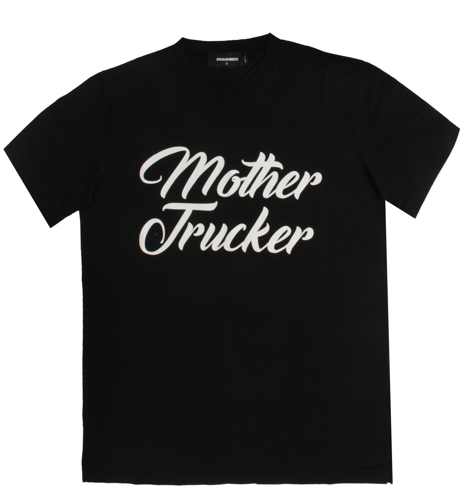 DSQUARED2 Mother Trucker Graphic Tee in black – view 1 of 2