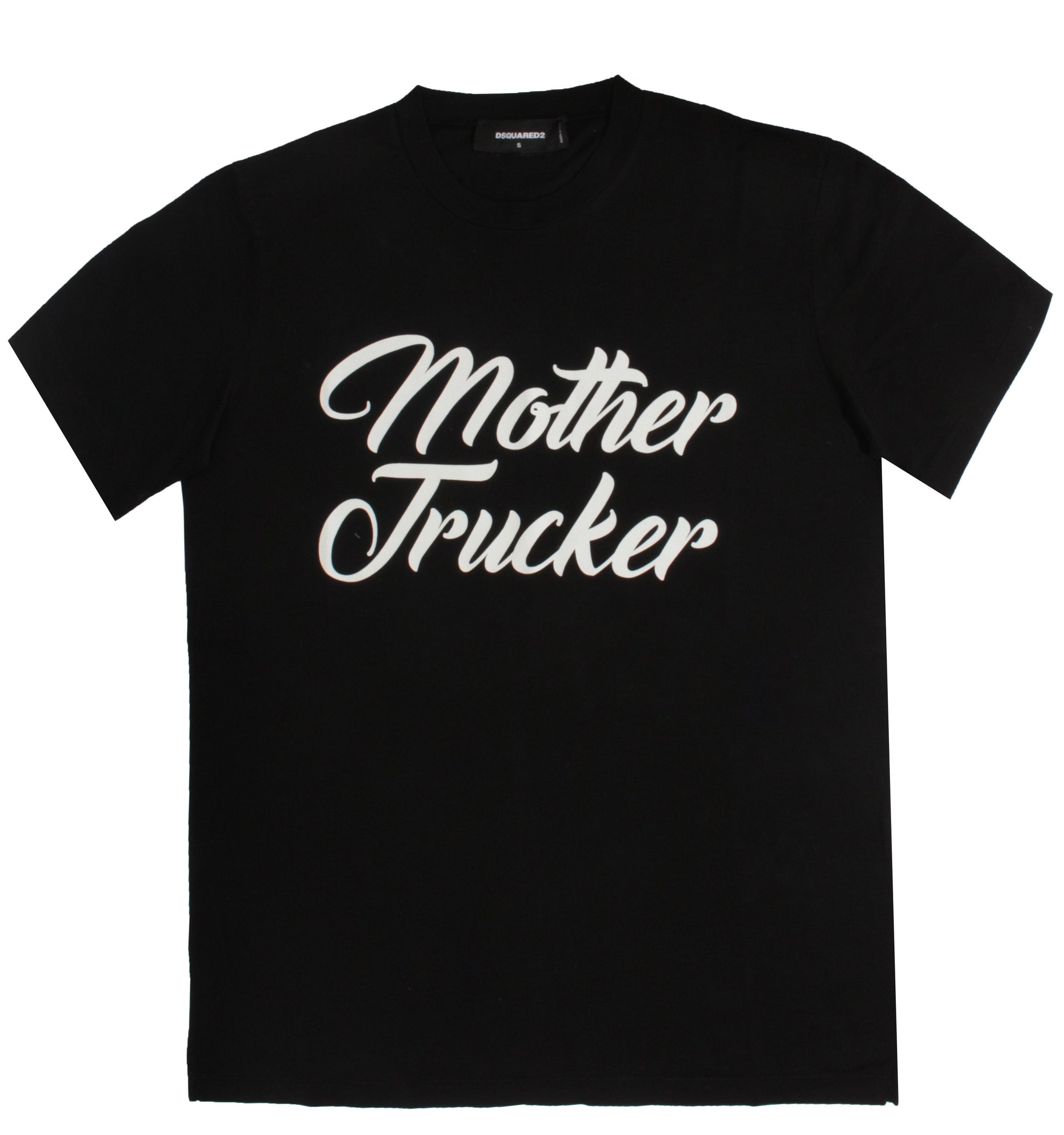 Mother Trucker Graphic Tee - Black
