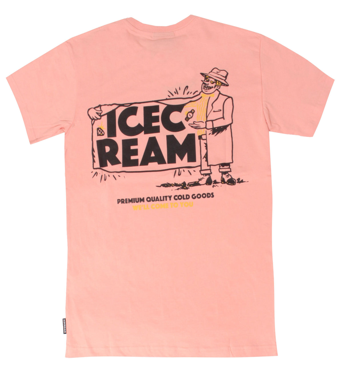 Nathan SS Tee - Candle Light Peach