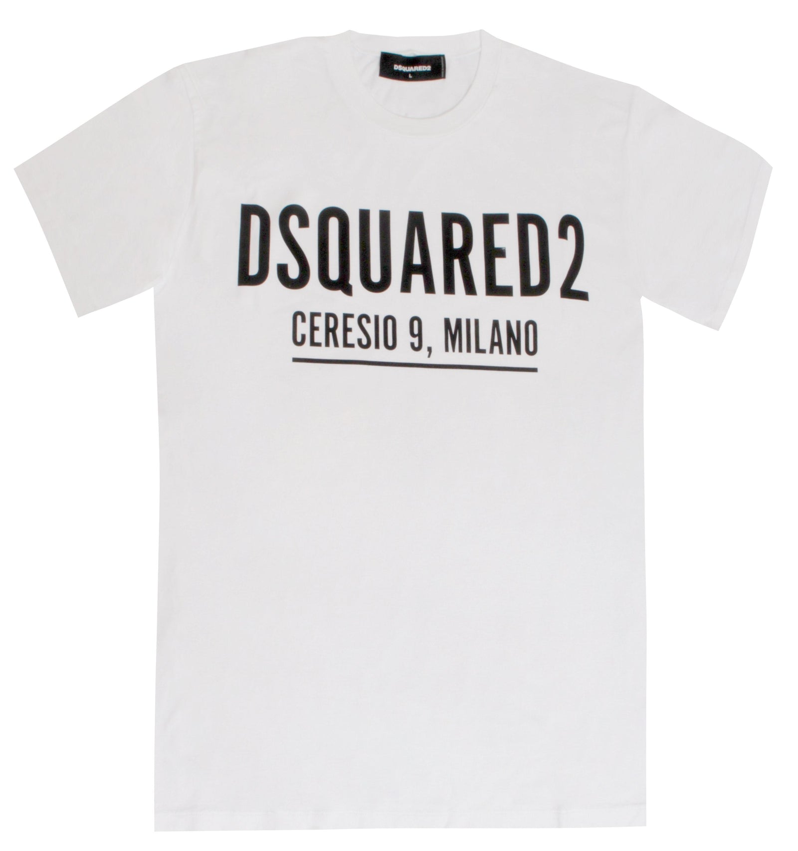 DSQUARED2 Ceresio 9, Milano Graphic Tee in White – view 1 of 2