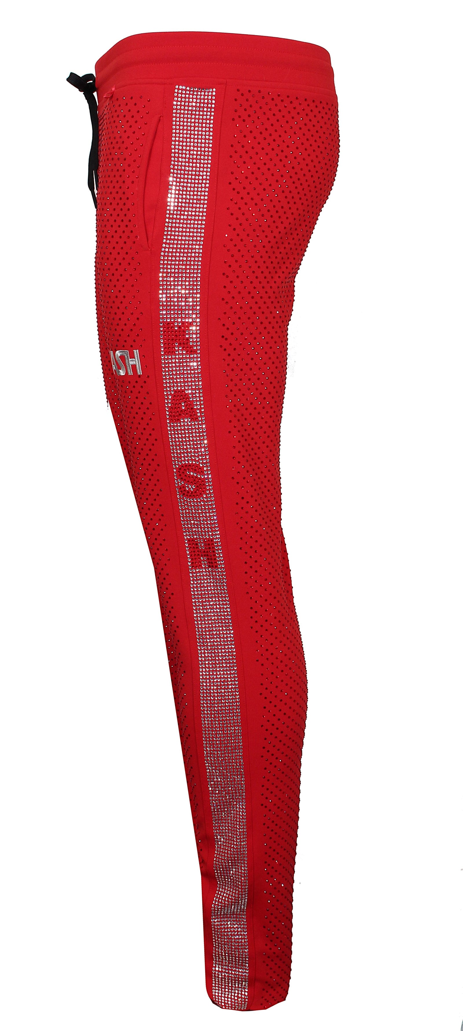 Kash Diamond Pants-Red
