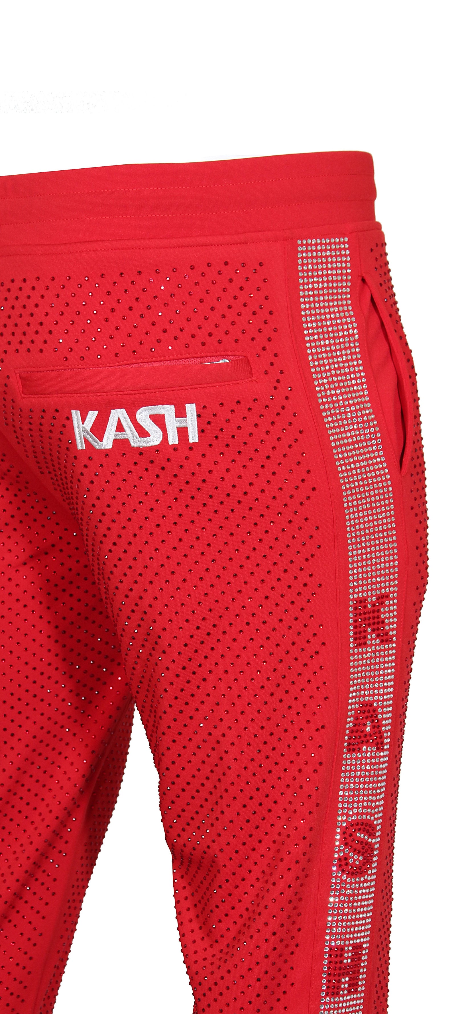 Kash Diamond Pants-Red