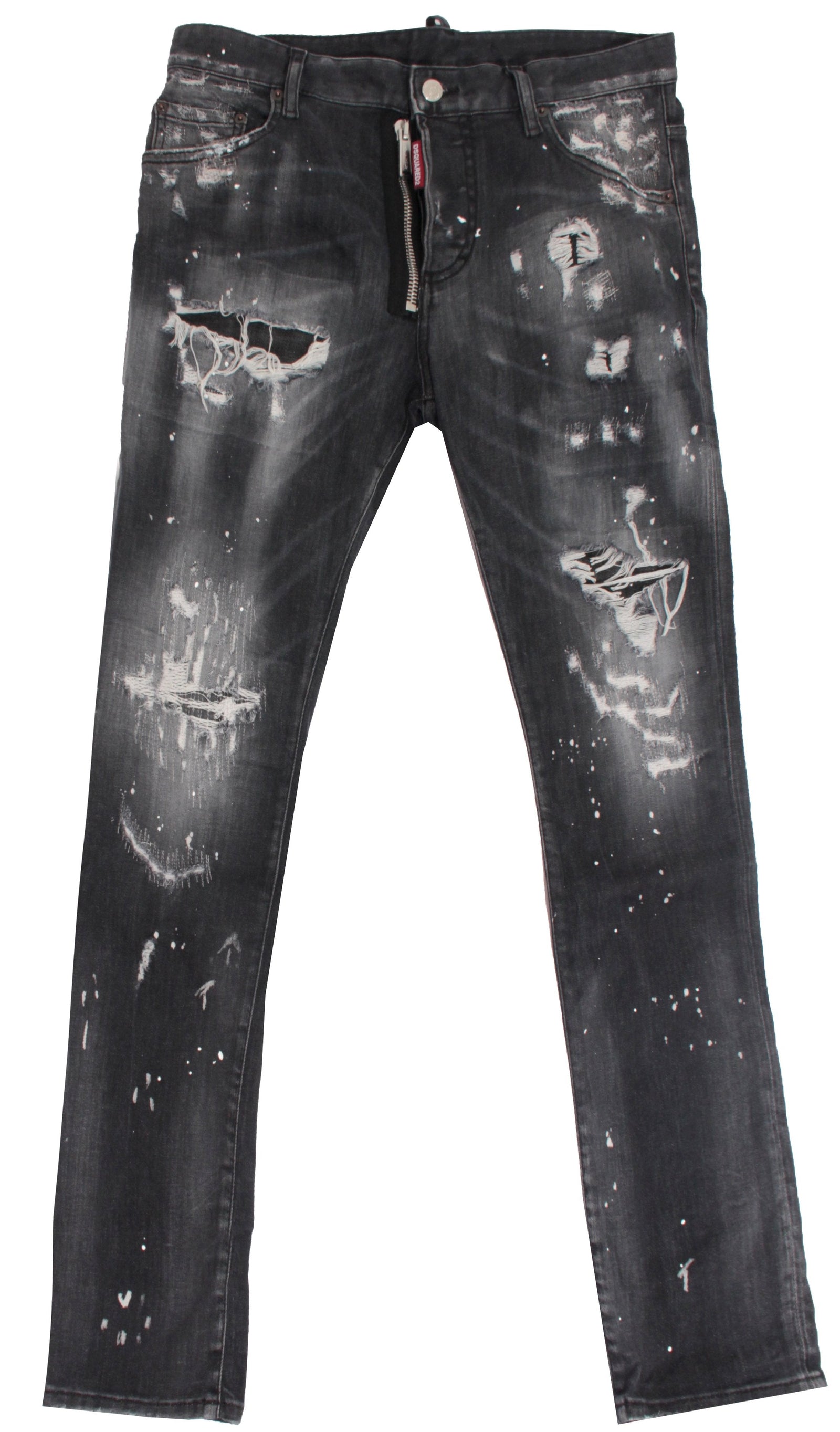 Dsquared2 Men's Zipper Denim in dark grey – view 1 of 2