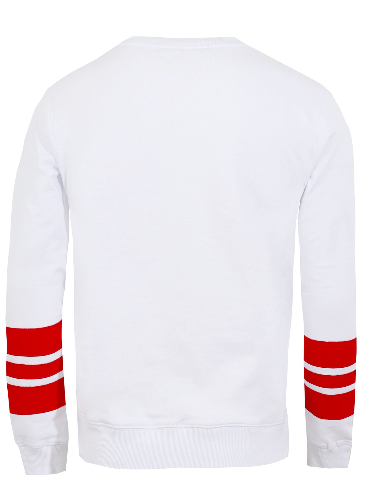 Long Sleeve Suicide King Sweater in White