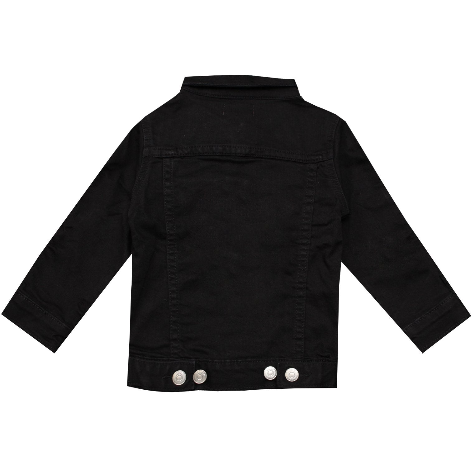 Haus of JR Kids Vince Denim Jacket in black – view 3 of 3
