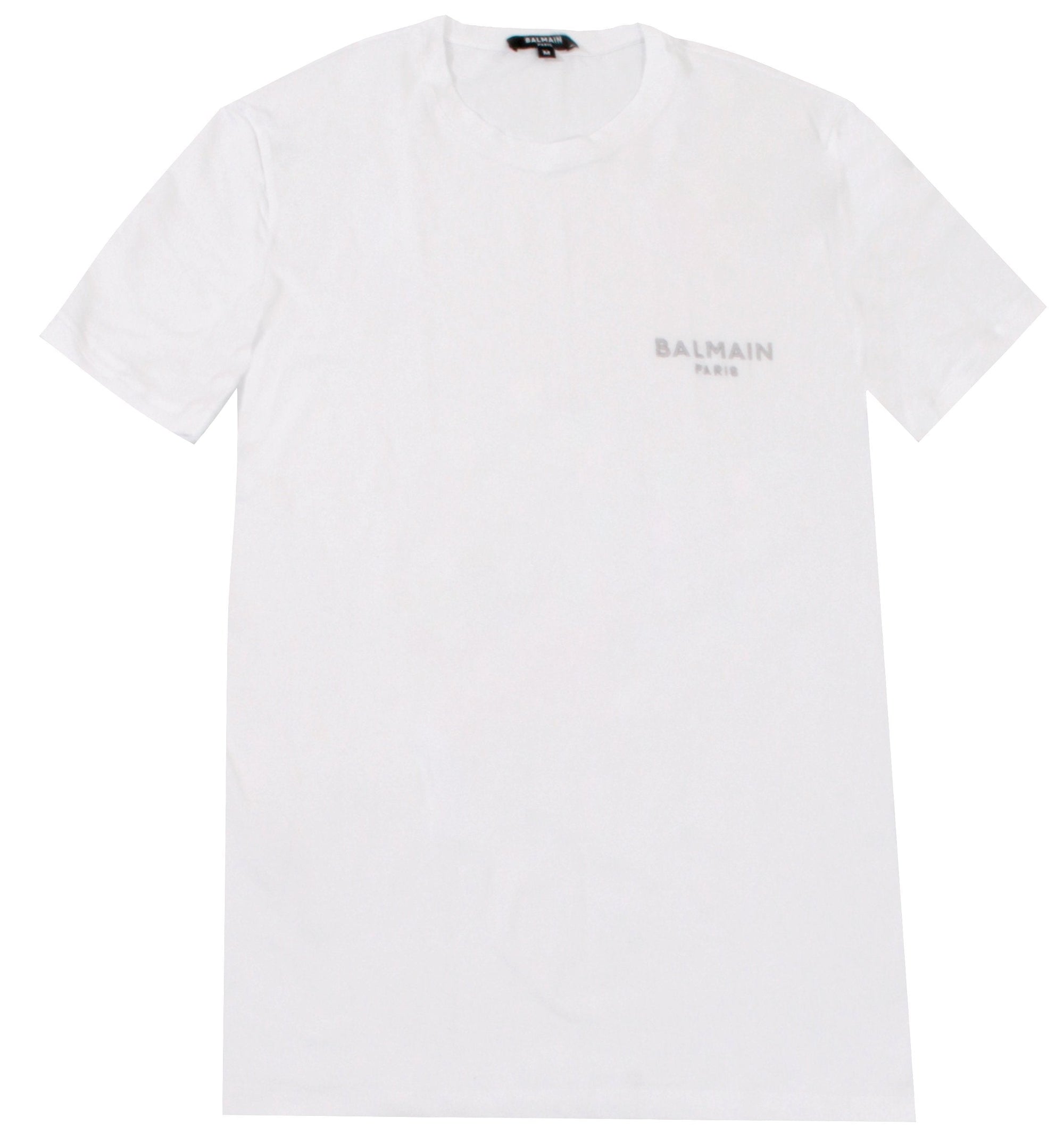 Logo Round Neck T-Shirt - White