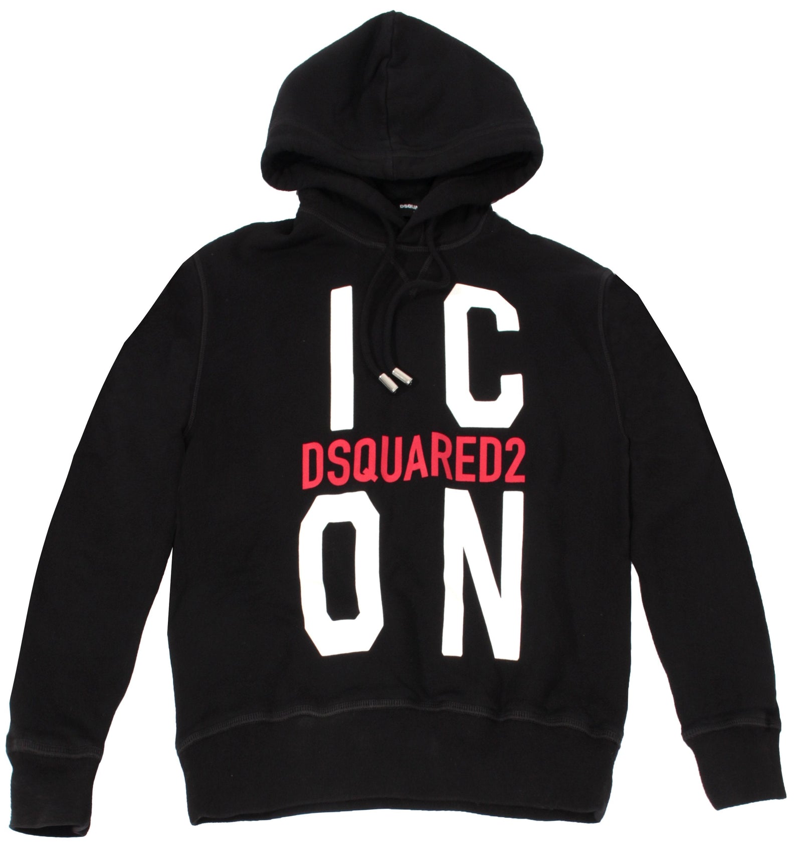 Dsquared2 Large Icon Logo Sweatshirt in black – view 1 of 2