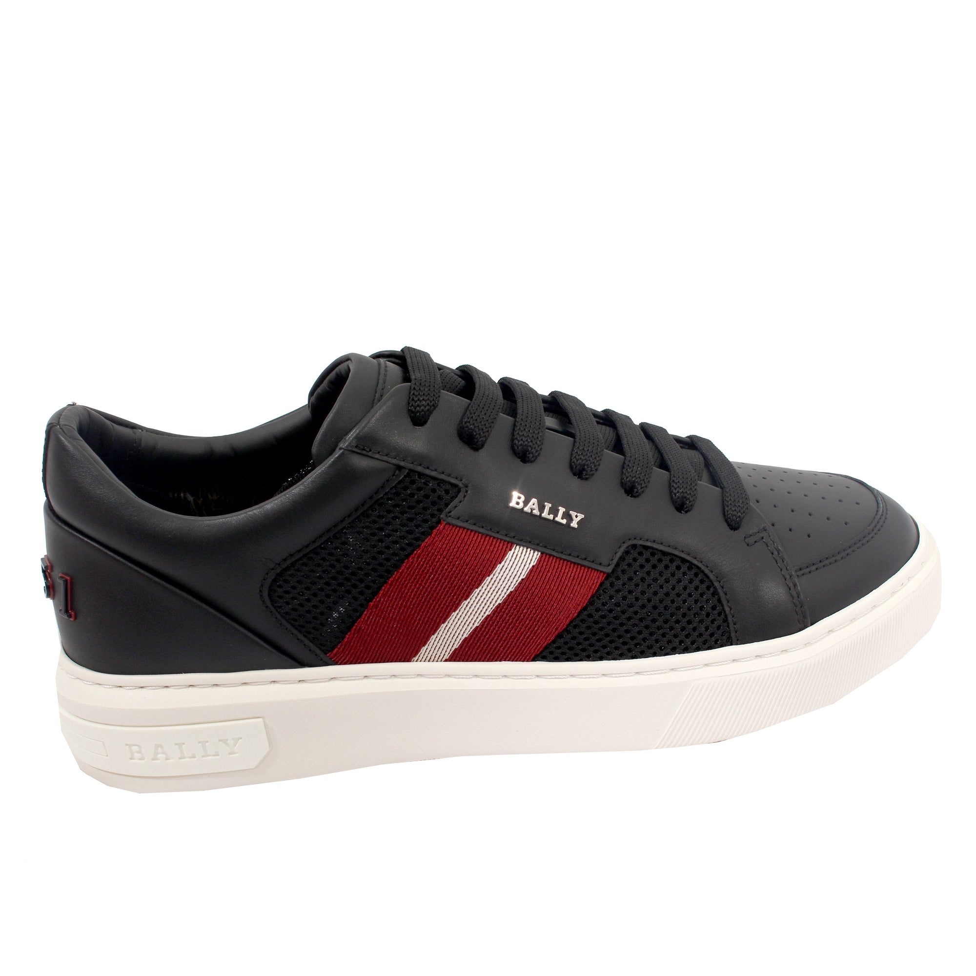 Mely's-T/00 Leather Sneakers in Black