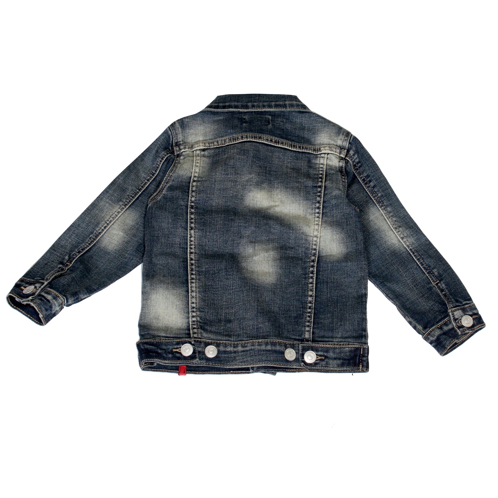 Haus of JR Kids Jeff Standard Denim Jacket in dirty indigo – view 3 of 3