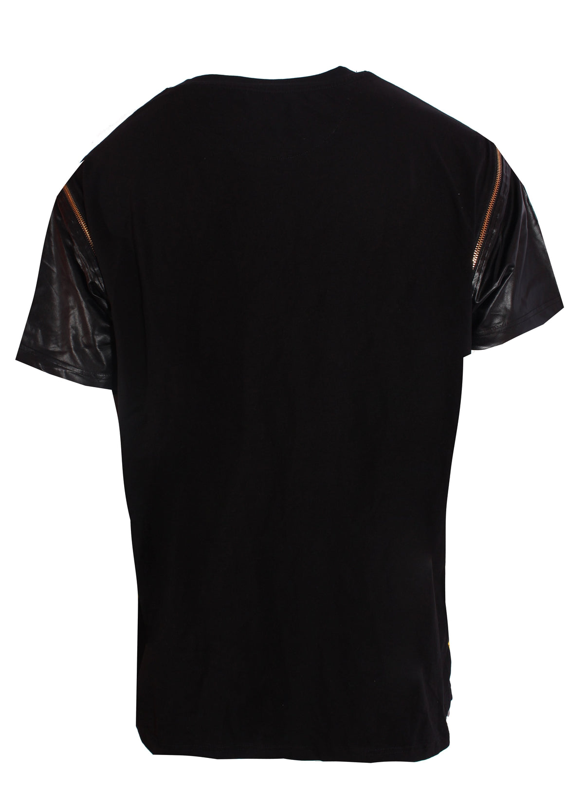 Men's Short Sleeve Gold Brick Zip Sleeve Tee