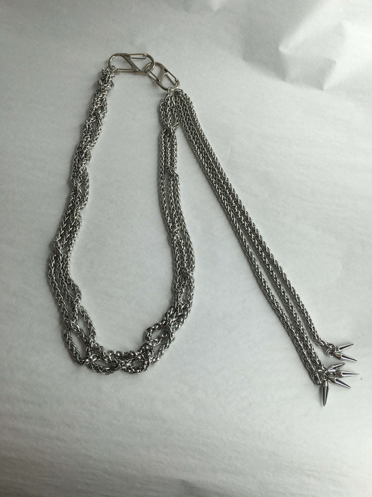 Wallet Layers Chains - Silver