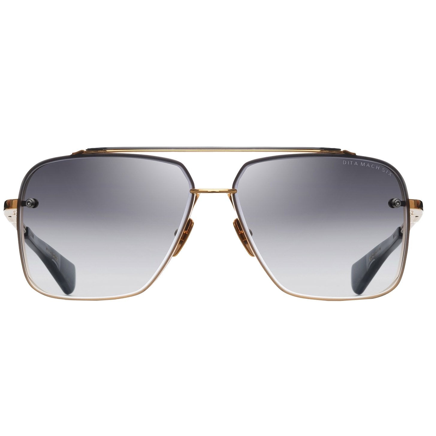 DITA Mach Six sunglasses in yellow gold – view 3 of 4