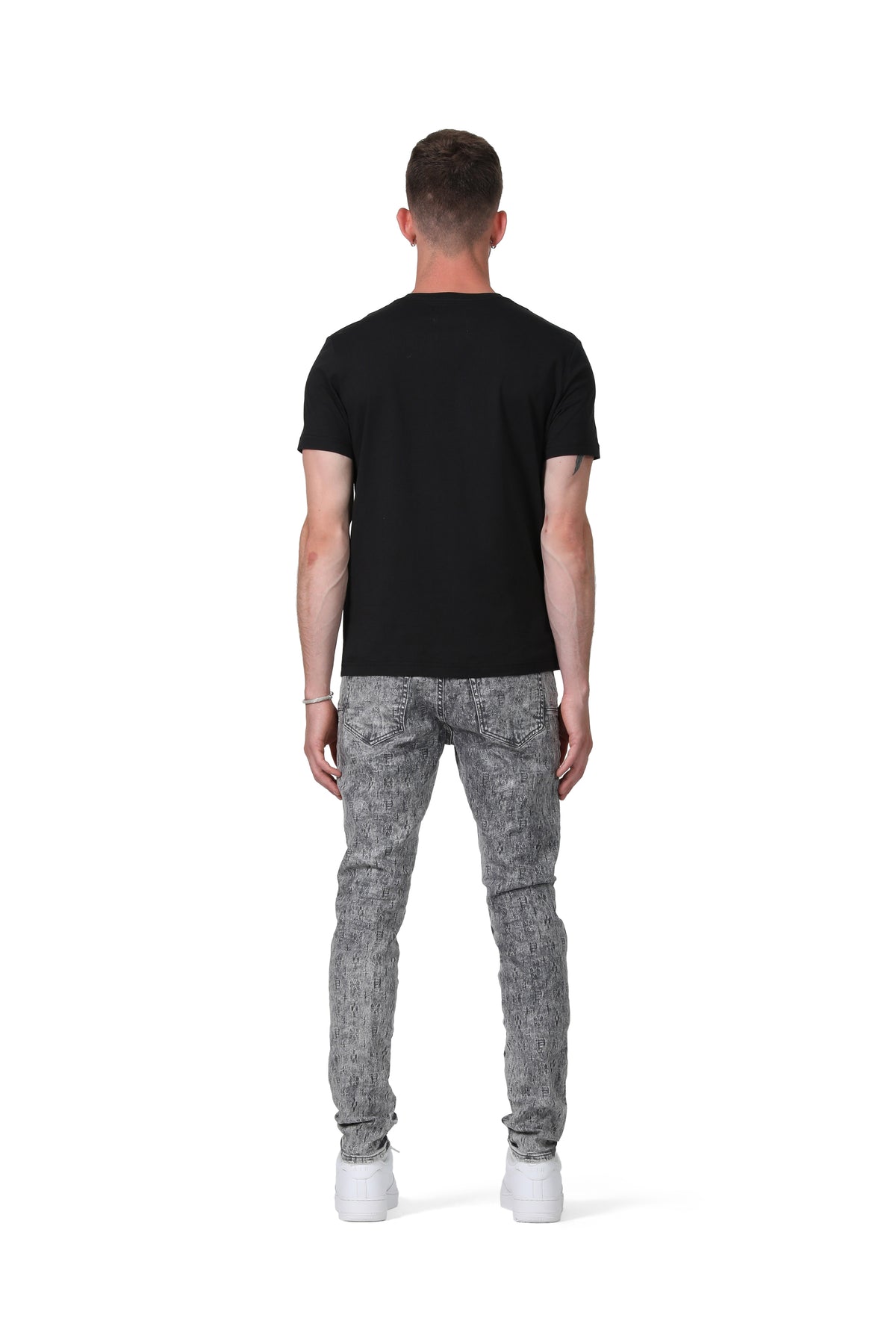 FILM JACQUARD DENIM - LIGHT GREY