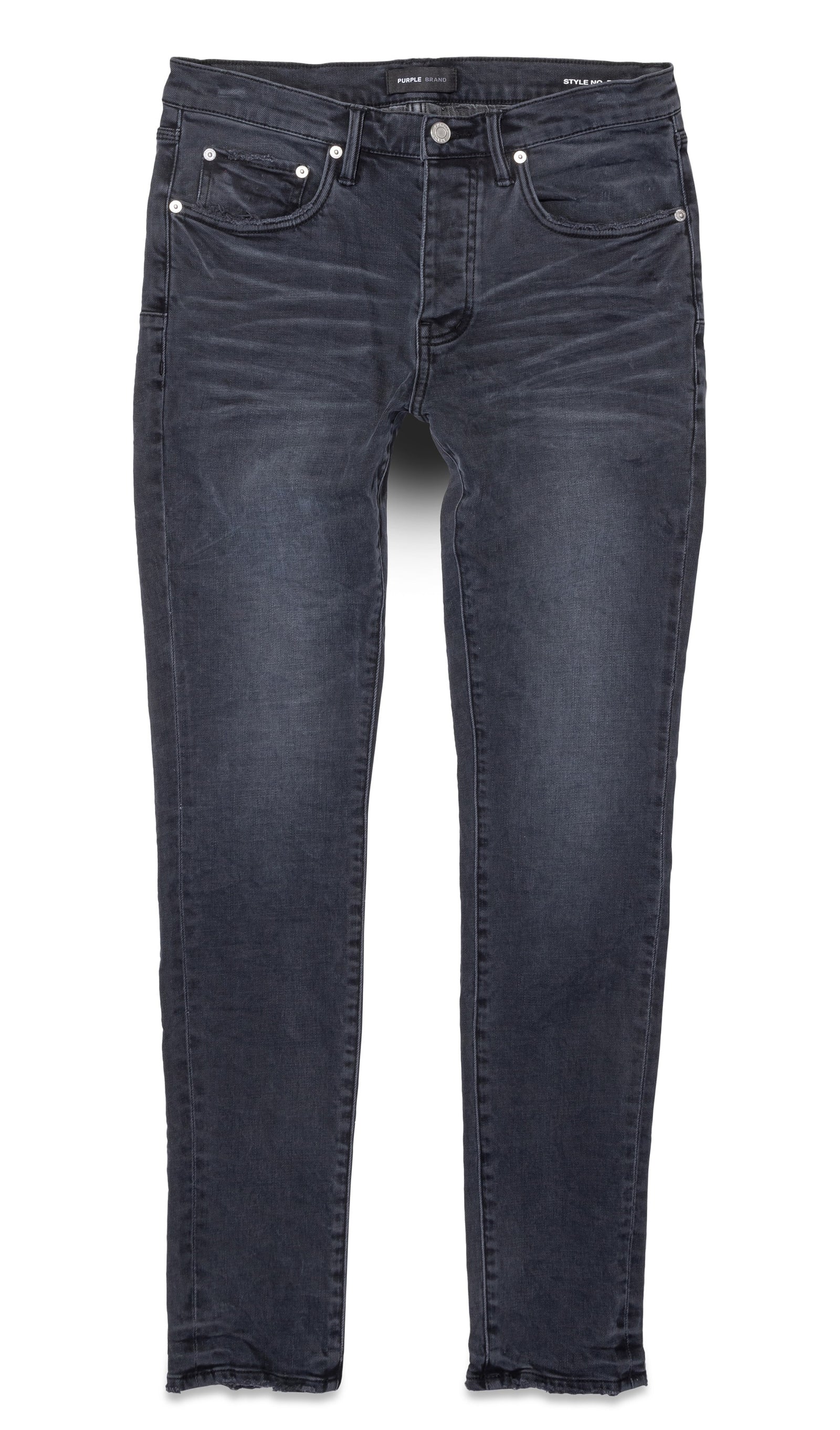 Purple Brand Overdye Slim Denim in Black – view 1 of 4