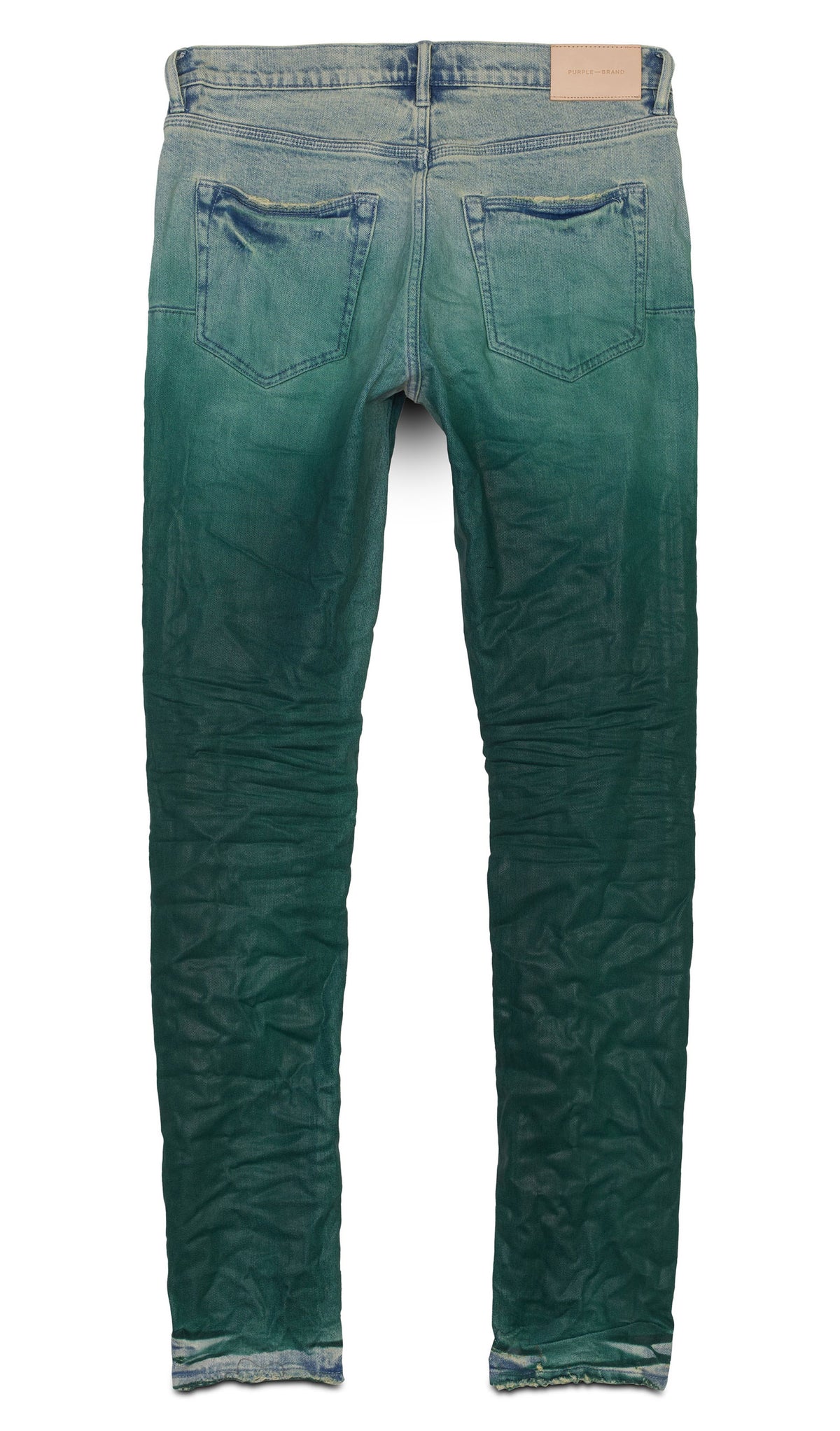 Men's Two Tone Indigo Bleach