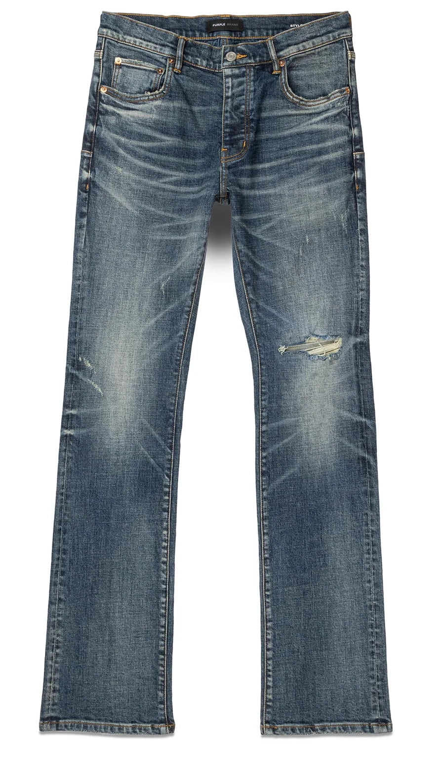 Purple Brand 1 Year Fade Flare in dark indigo – view 1 of 4