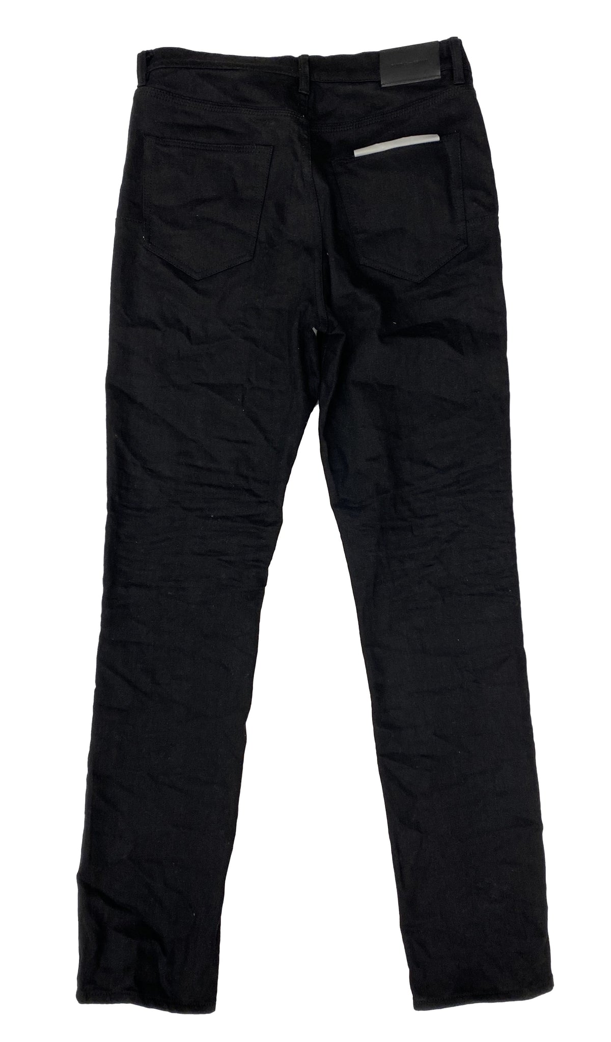 BLACK RAW DENIM - BLACK