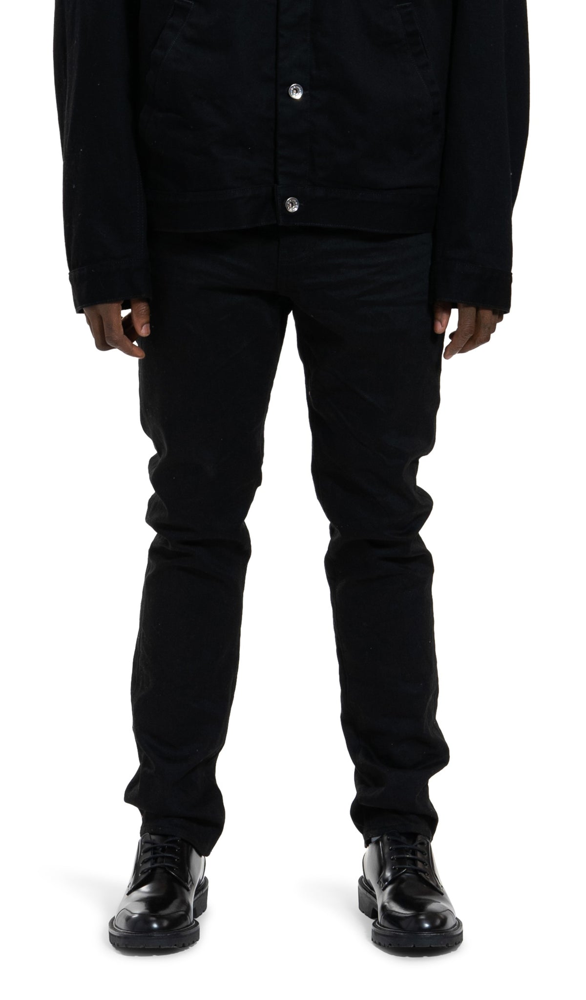 BLACK RAW DENIM - BLACK