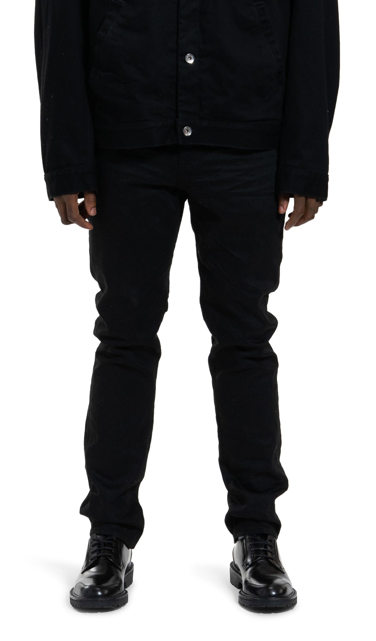 Purple Brand P005 Black Raw Denim in black – view 4 of 4