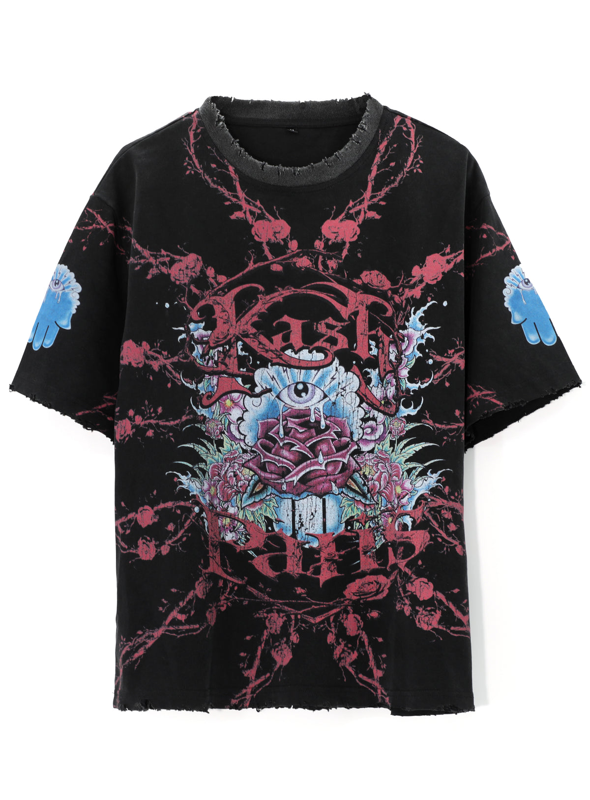 FW25 PACT-24 GRAPHIC TEE SHIRT - BLACK