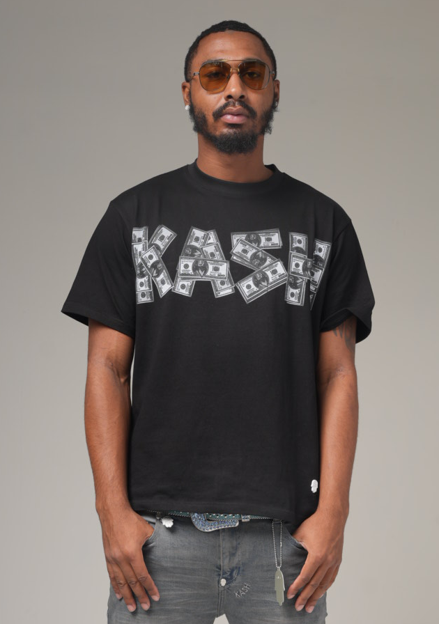 Kash $$$ Tee - Black