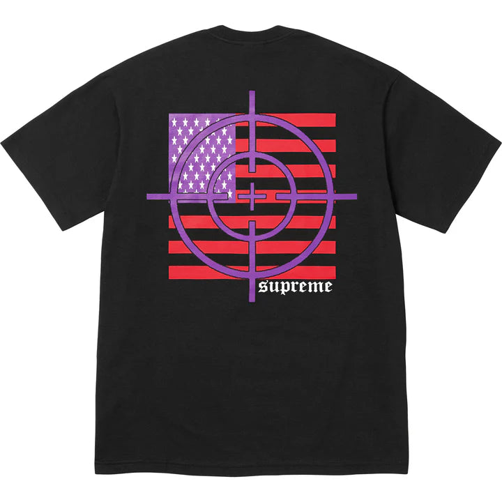 Supreme Target Tee in black cotton jersey – view 1 of 2