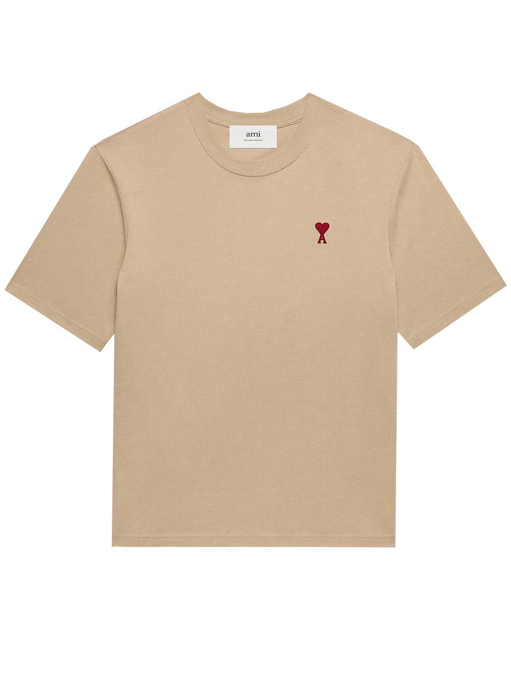 RED AMI DE COEUR T-SHIRT - CHAMPAGNE
