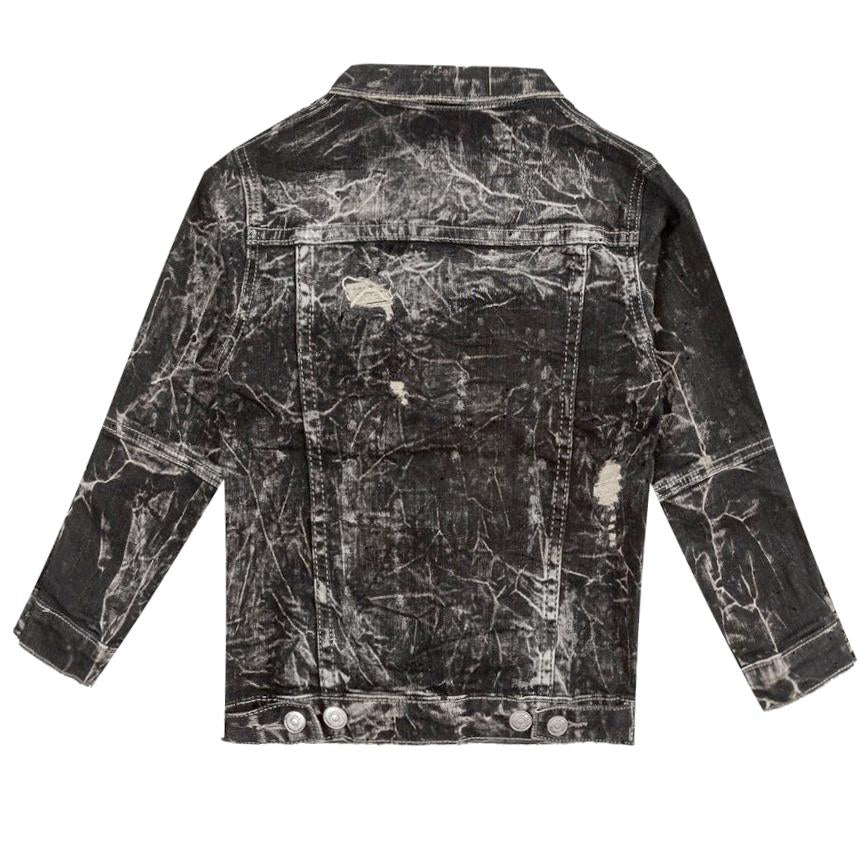 Haus of JR Kids Weems Denim Jacket in black wash – view 2 of 2