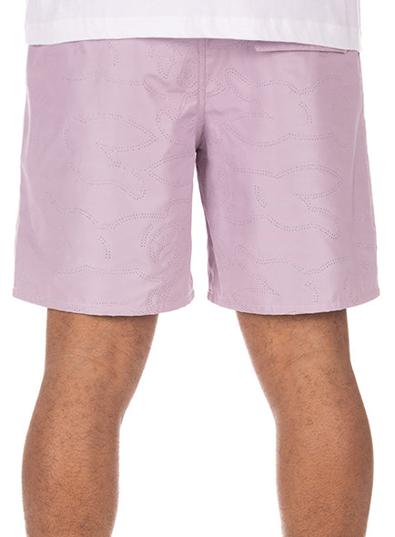 RUNNING DOG SHORTS - LAVENDER FROST