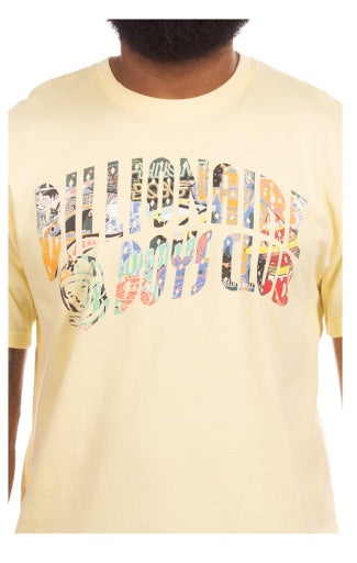 BB Curve Logos SS Tee - Lemon Meringue