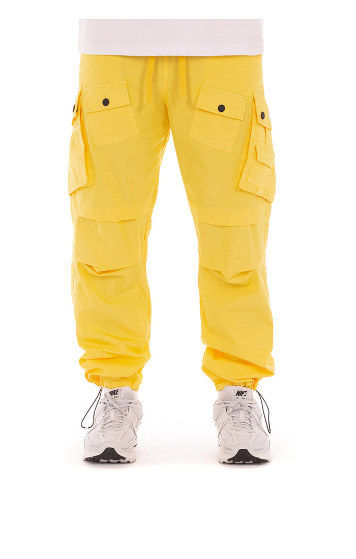 bb flagship-stargate cargo pants - yellow