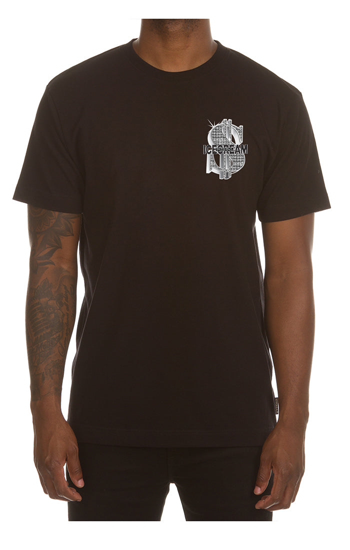 STAIRS TO SUCCESS SS TEE -BLACK