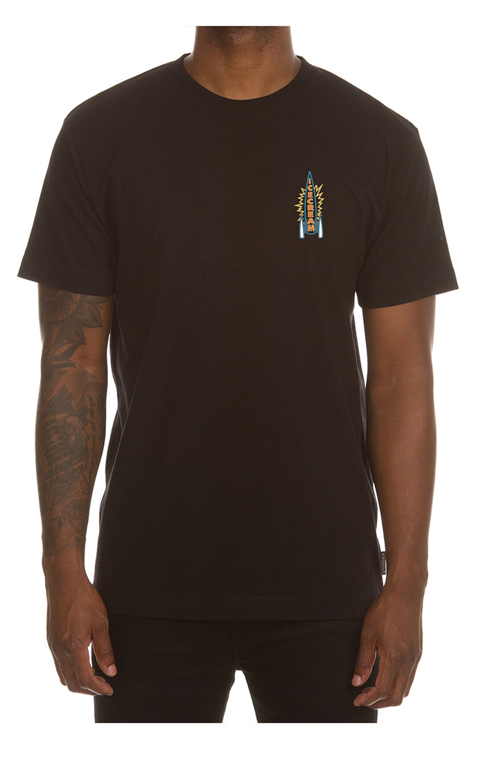 Rocket Boy ss tee - Black