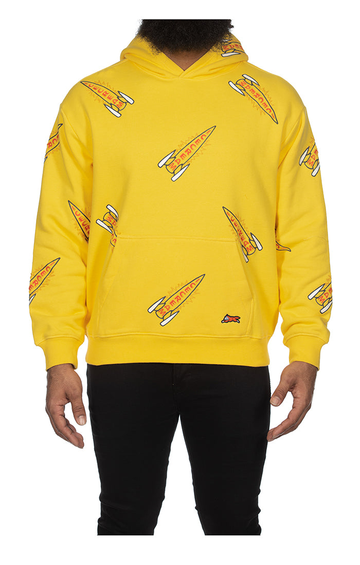 Rockets Hoodie - Cream Gold