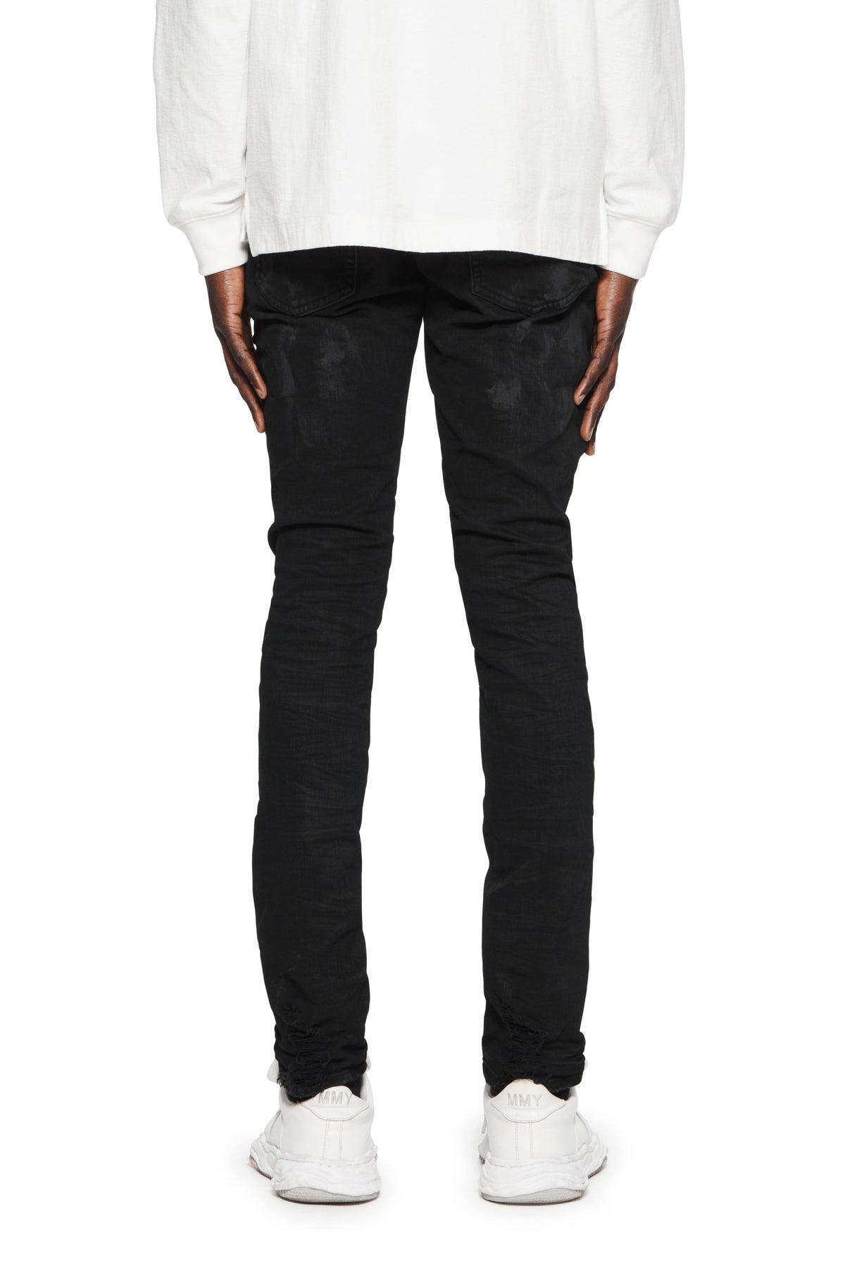 BLACK OIL SPILL DENIM