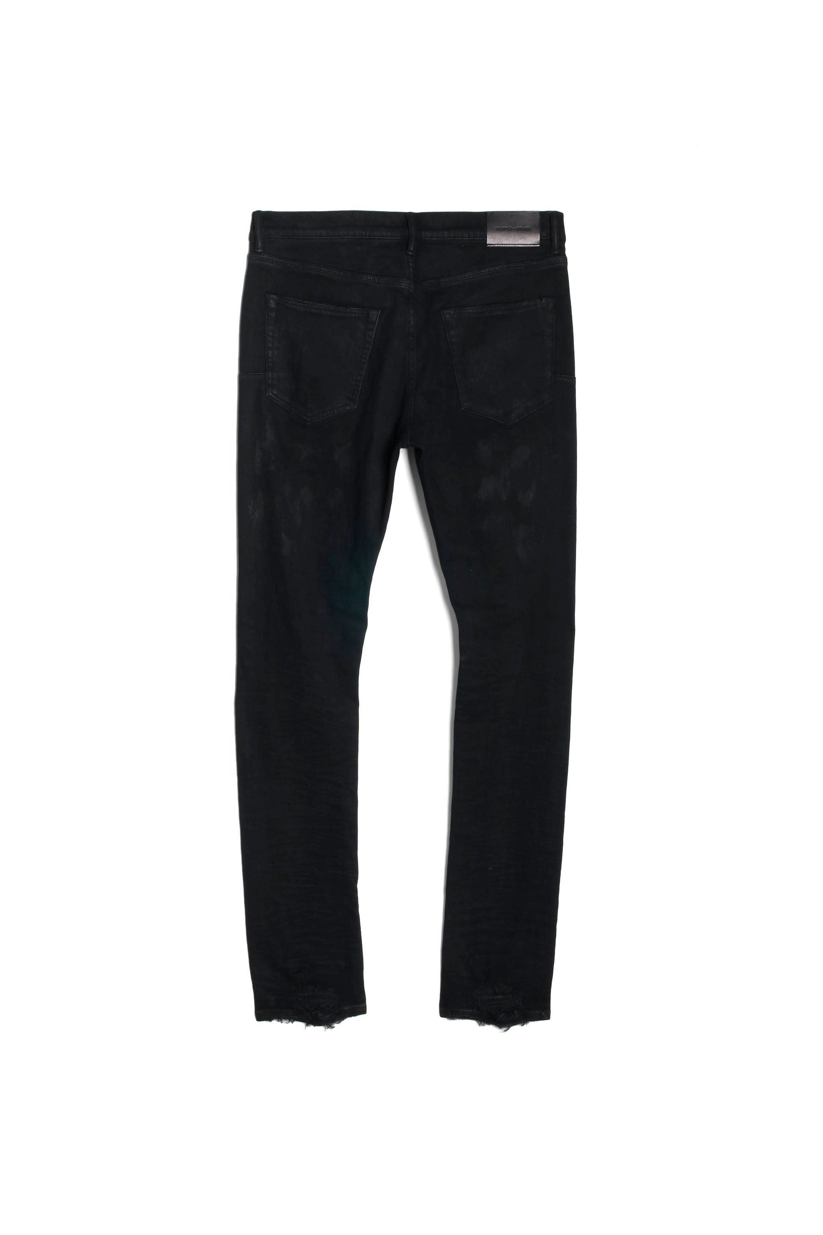 Purple Brand P001 Black Oil Spill men's jeans in black – view 3 of 4