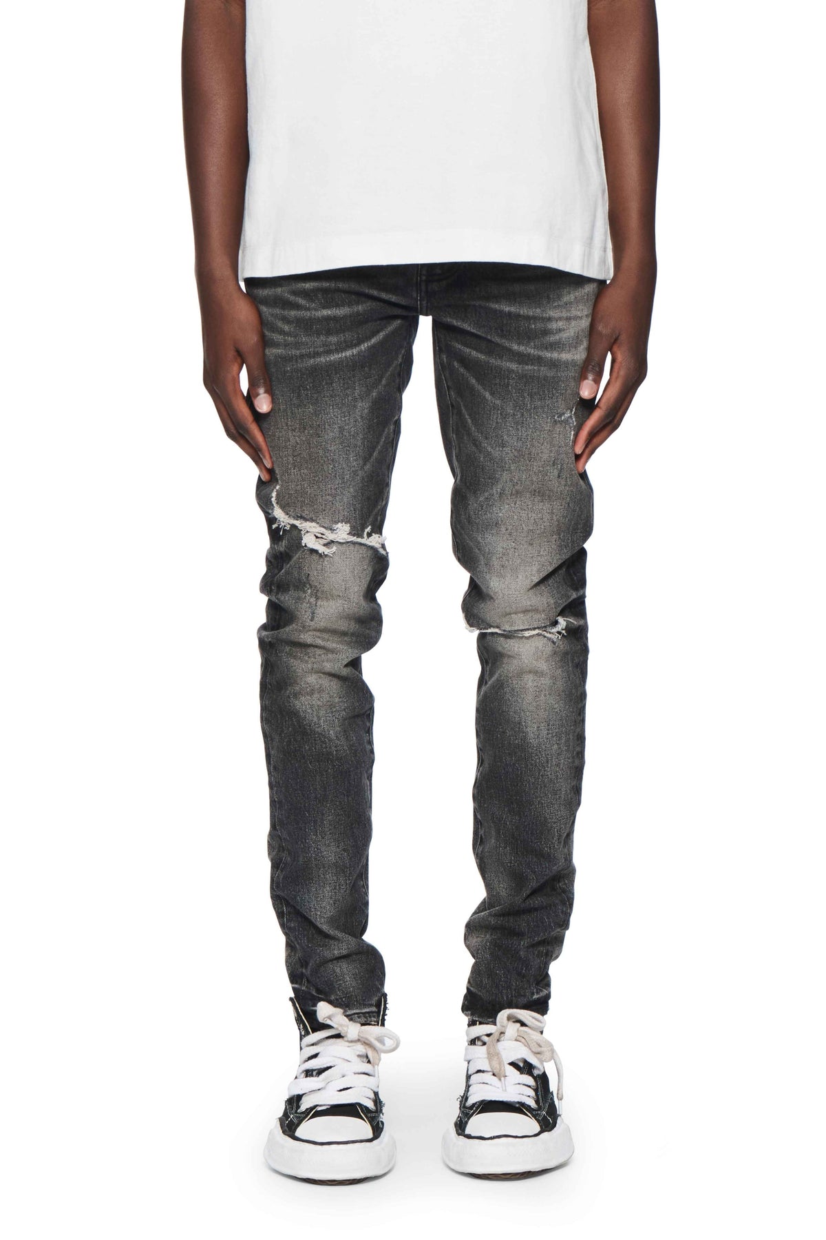 Skinny Week Old Wash - Black