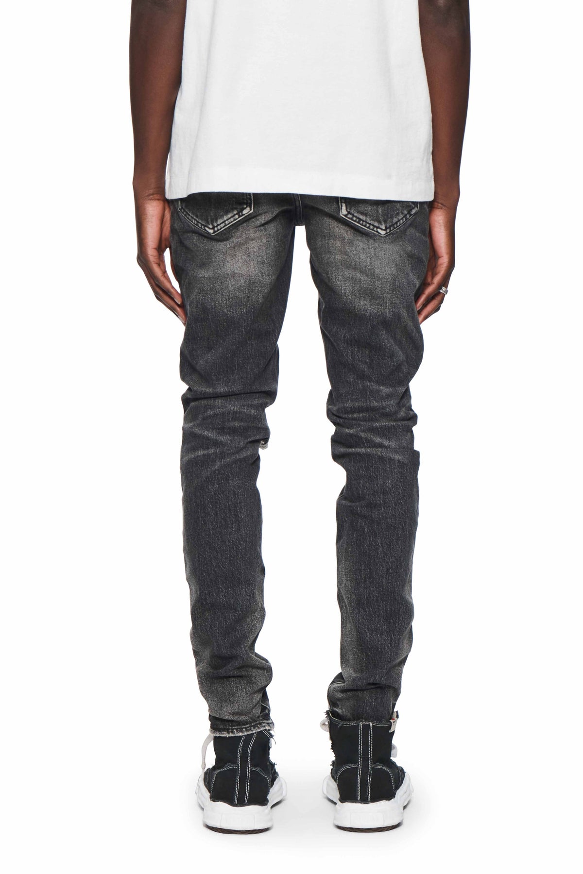Skinny Week Old Wash - Black