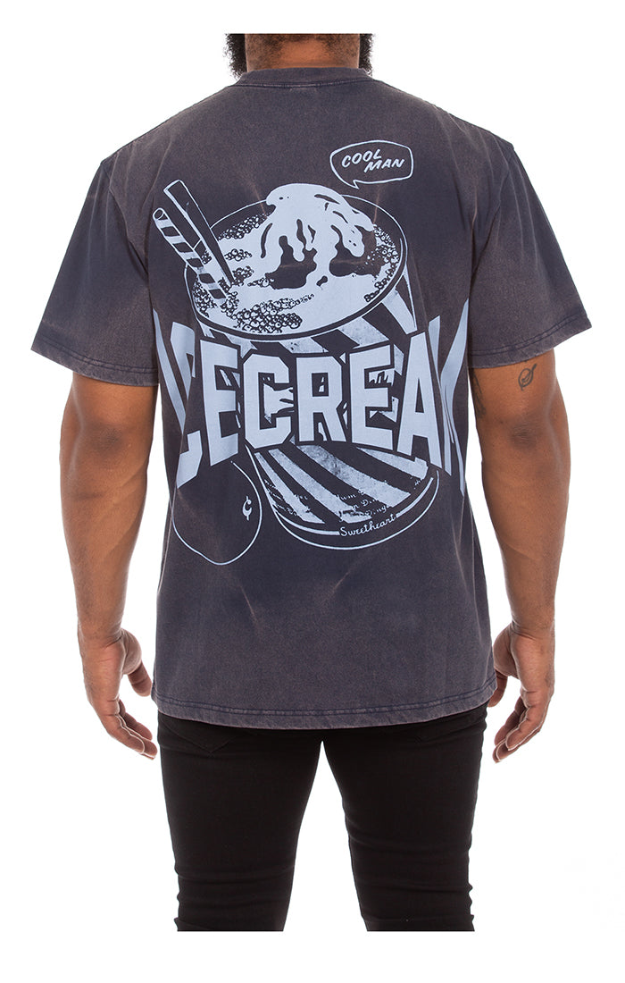 Wrestle ss knit (oversize) - navy blazer