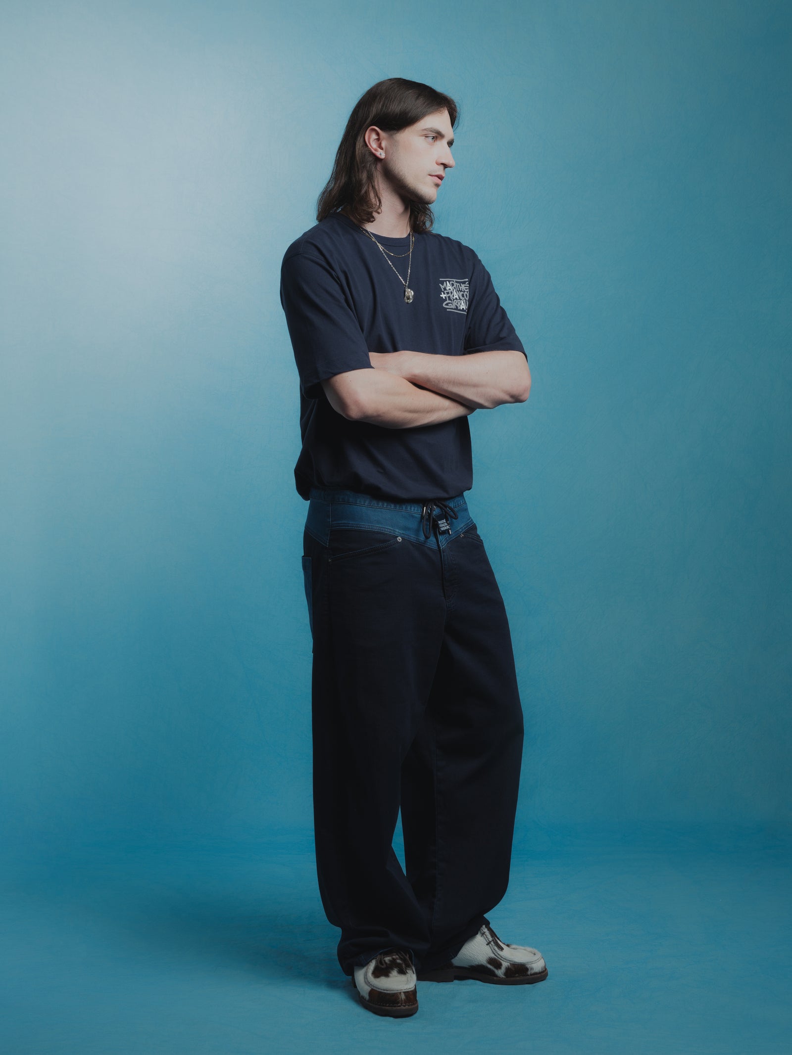 FDS Tee-Fourteen 1989 Tee in navy – view 4 of 4